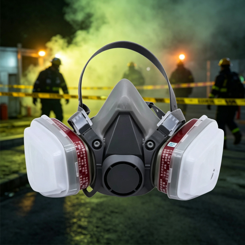 Dust Mask Construction - 1 stuk gasmasker, geschikt voor spuitwerk,